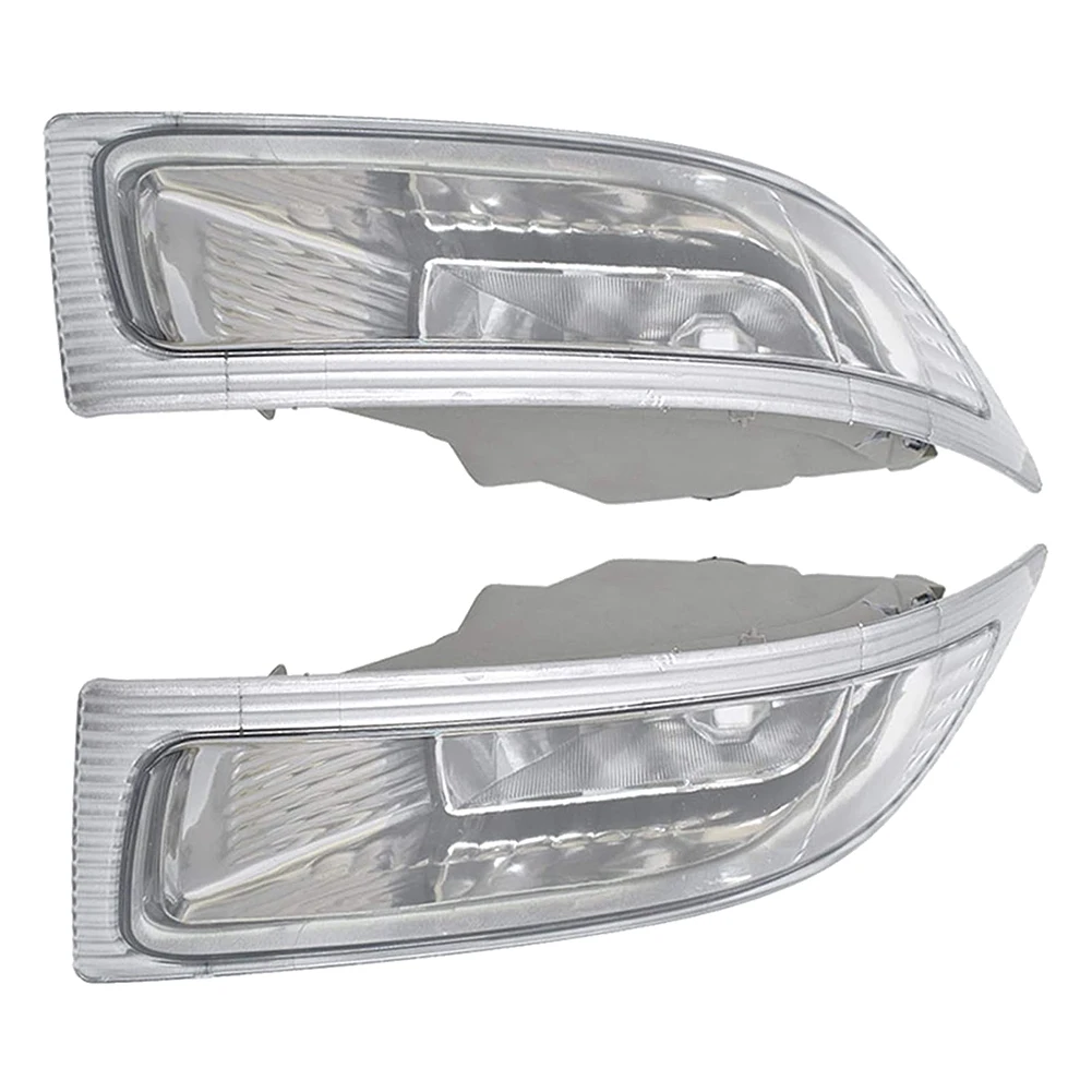 

2Pcs Car Front Fog Lamp Clear Lens For TOYOTA SIENNA 2004 2005 81220-AE010 81210AE010