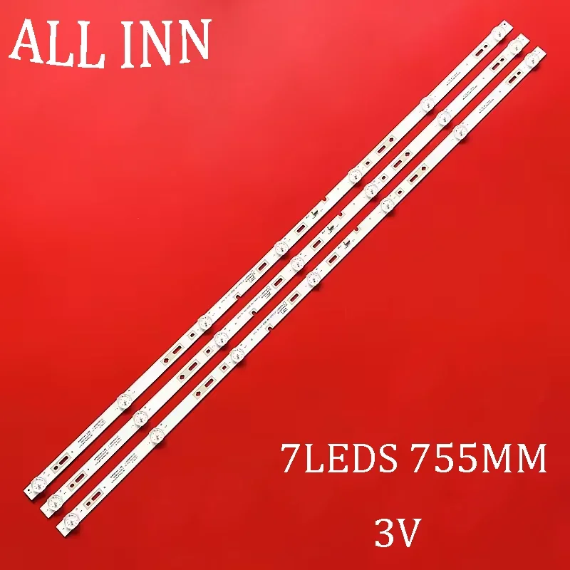 

Полосы светодиодной подсветки для HK40D07-ZC22AG-04 HK40D07-ZC22AG-04 303HK400040 303HK400038 40PA310E RLDED4016A E2SW3918