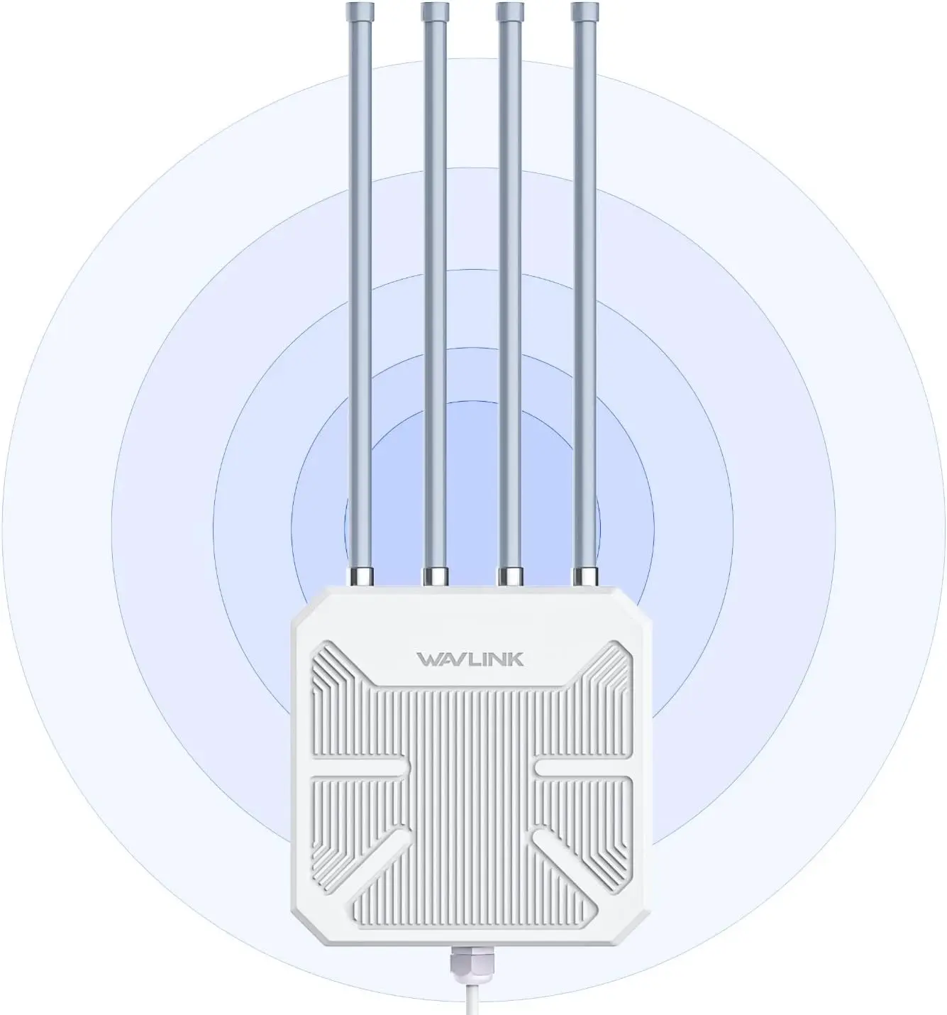 Powerful Wifi 6 Wireless Outdoor Access Point 300M Long Range PoE Mesh Waterproof IP67 Wavlink AX1800