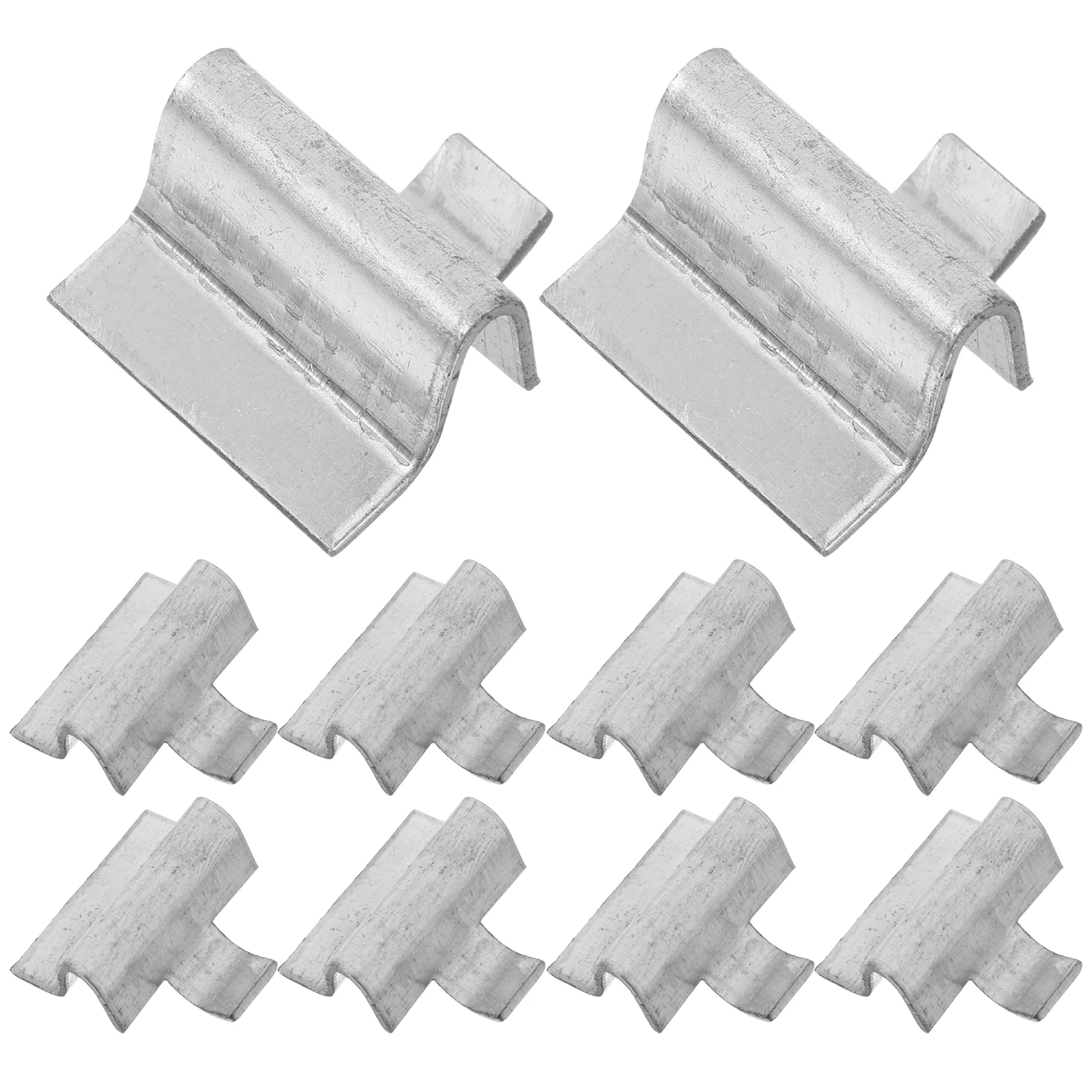 

10 Pcs Snap Iron Cabinet Accessories Shelf Pins Pegs for Shelves Double Shelving Adjustable Brackets Clips