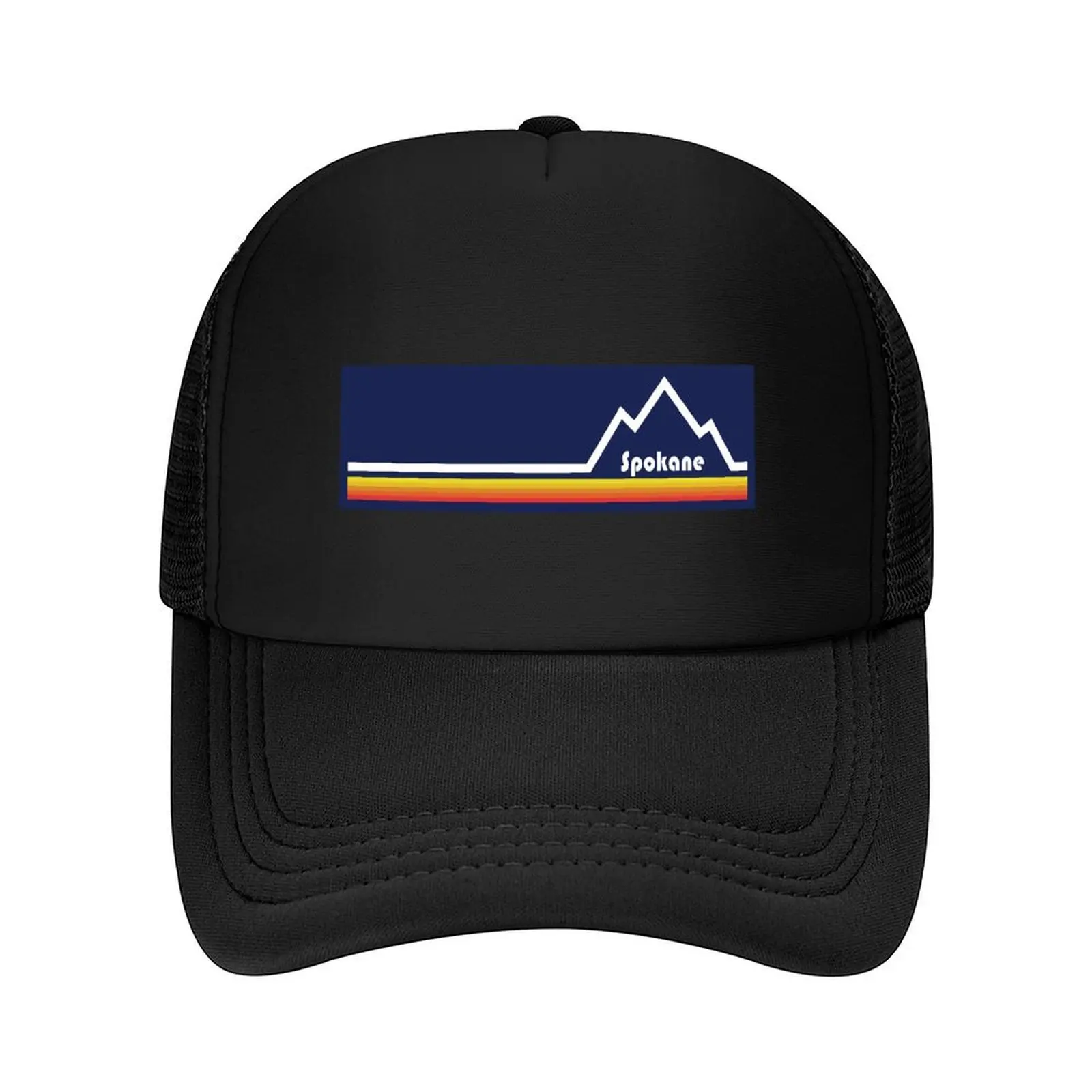 

Spokane Washington Baseball Cap luxury caps Sunhat Rave Gentleman Hat For Man Women's