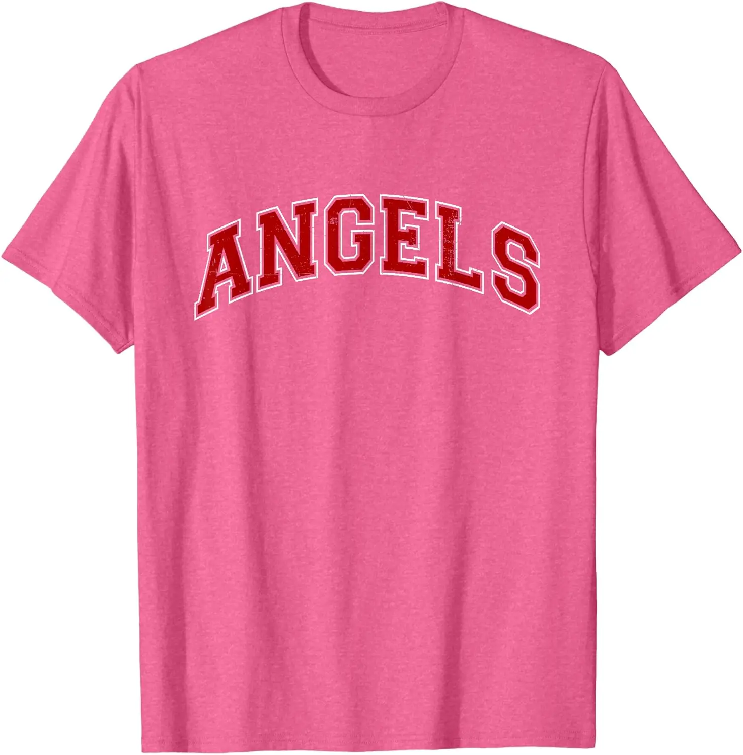 Vintage Angels Sports Name Athletic Text Arch Gift Men Women T-Shirt