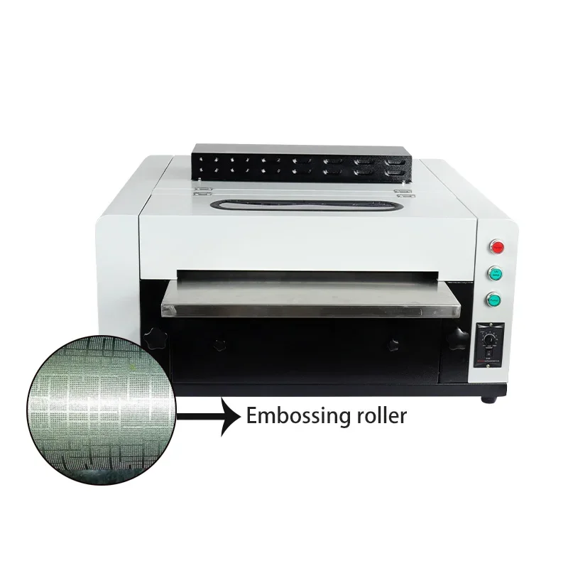 

12 inch single-roller desktop spot small uv embossing machine (WD-FLMA12)