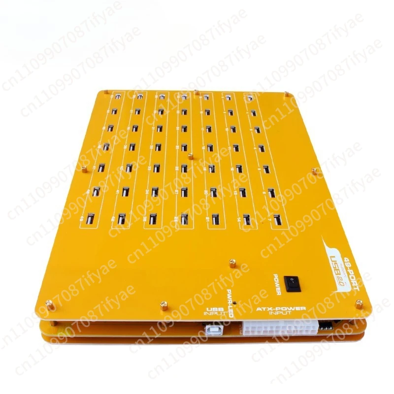 

USB-хаб-разветвитель USB 2.0, конвертер для расширения компьютерного интерфейса, 49 портов