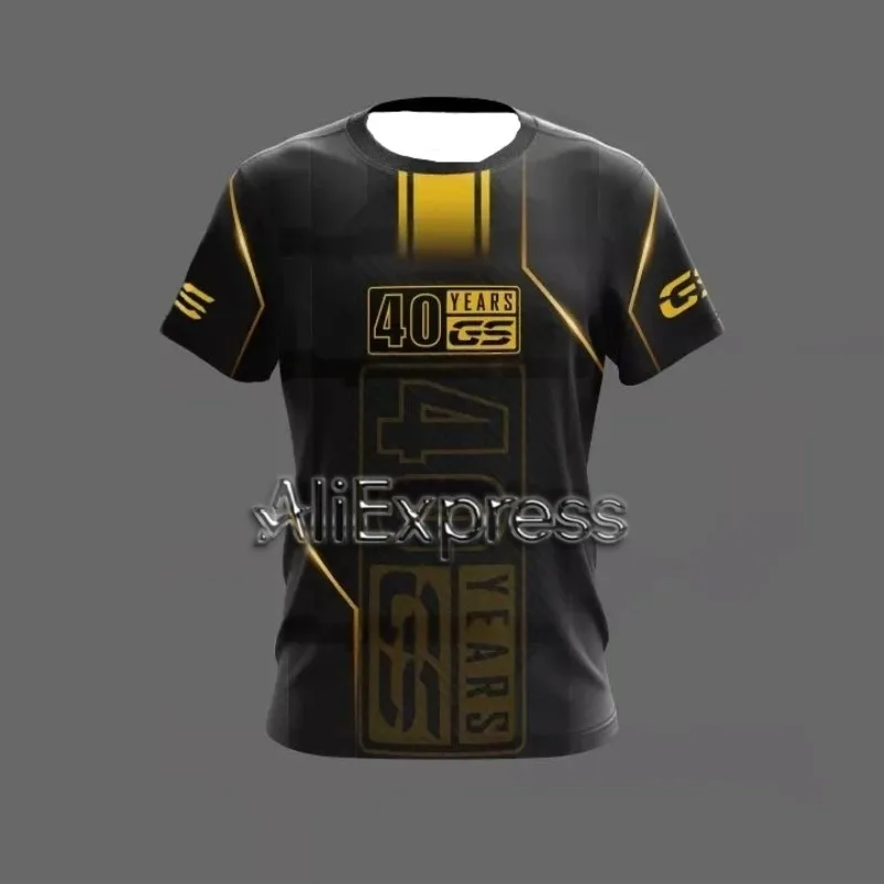 

BMW GS Motorrad New Motorcycle T-shirt Adventure Racing Team Men's Quick Drying Racing Suit