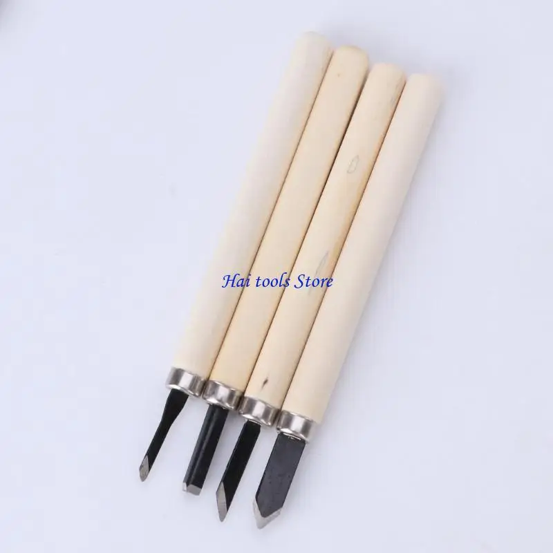X37E 12pc Professional Carving Hand Knife Tool Set Woodworkers Gouges