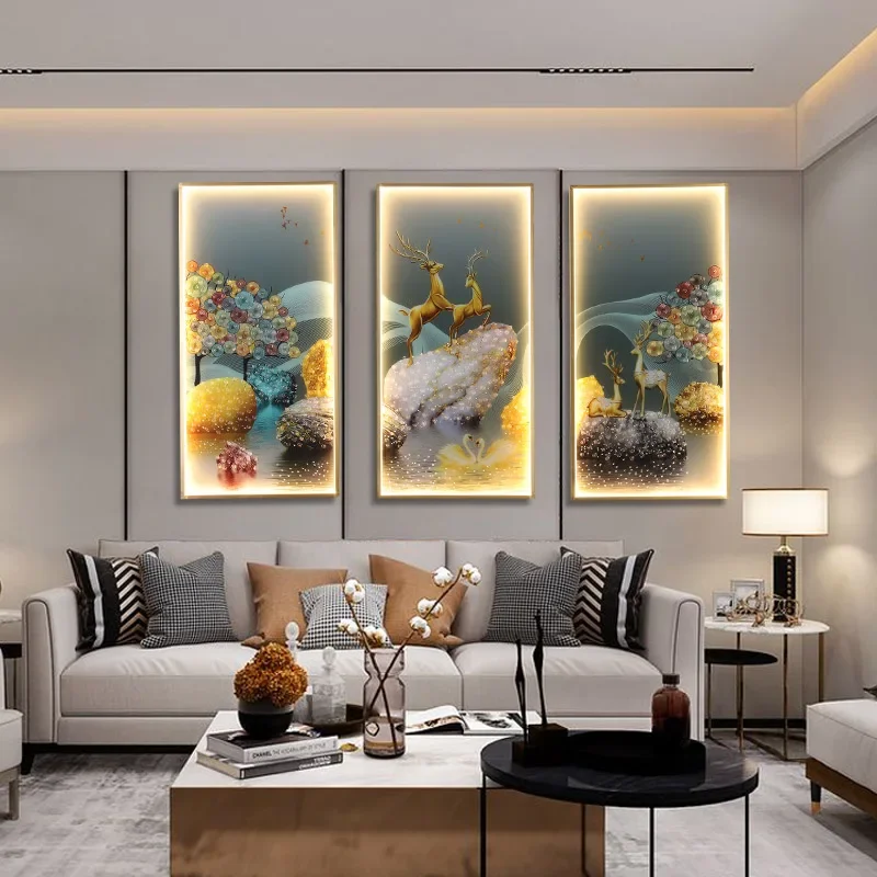Landscape LED Wall Sconce Set 5