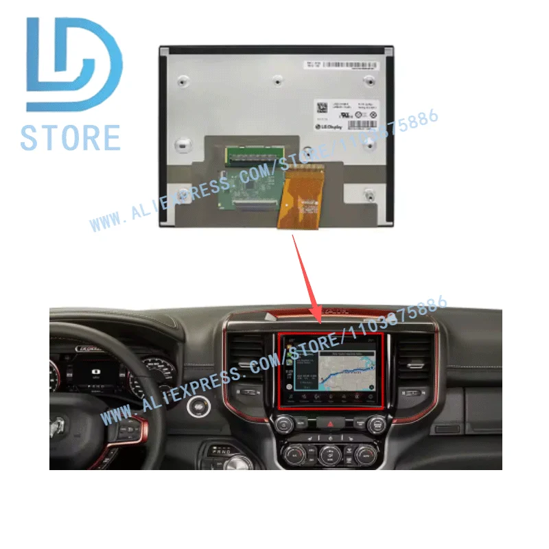 Original new in stock LA084X01-SL01 LA084X01-SL02 LA084X01-SL03 8.4 inch IPS tft LCD display module with 1024*768 resolution for