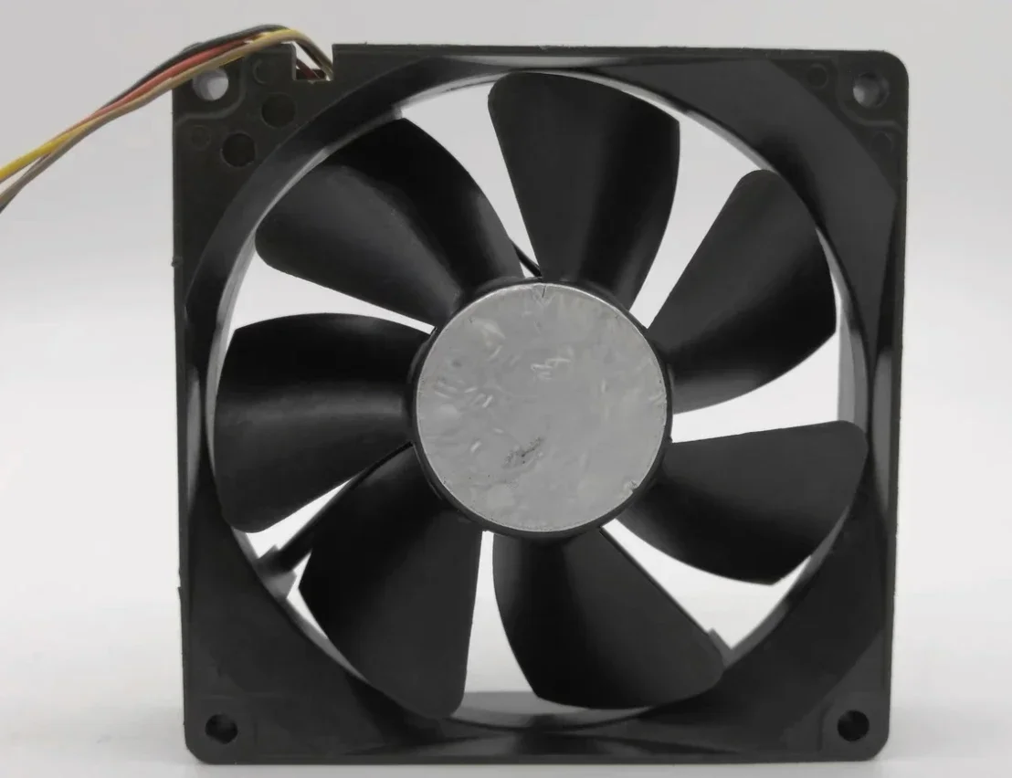 New NMB3610KL-09W-B56 12.6V 0.28A 4-wire dual ball cooling fan Functional testing is intact