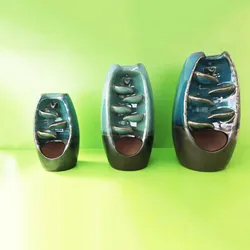 3 types of reflux incense burners for large, medium, small sizes, as well as home decoration aroma diffusers aromatherapy seats