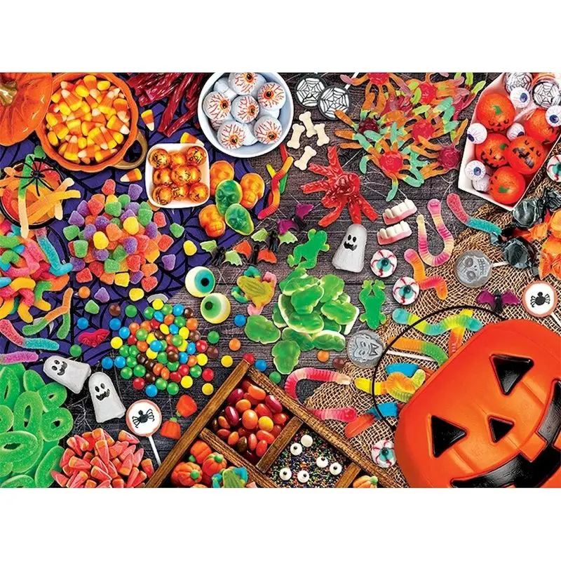 

GATYZTORY Modern Painting By Numbers Halloween Landscape For Adults Home Decors Unique Gift Handmade Wall Art On Canvas