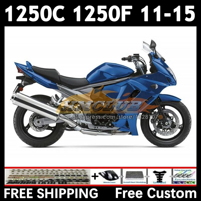 Bandit For SUZUKI GSX1250F GSX1250 blue metal FA C 11 12 13 14 15 35No.3 GSXF1250 GSX1250C 2011 2012 2013 2014 2015 Fairings