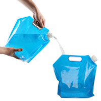 10L Collapsible Water Container Water Storage Jug Bag for Outdoor Camping Hiking Emergency Survival