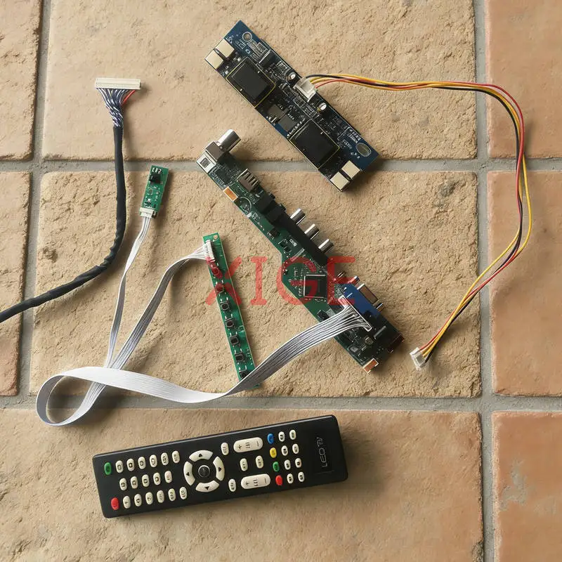 

For M236MWF1 M236H1 HT236F01 M240HW01 Screen Drive Controller Board Kit DIY USB+AV+VGA+HDMI 1920x1080 30Pin LVDS 1920*1080 4CCFL