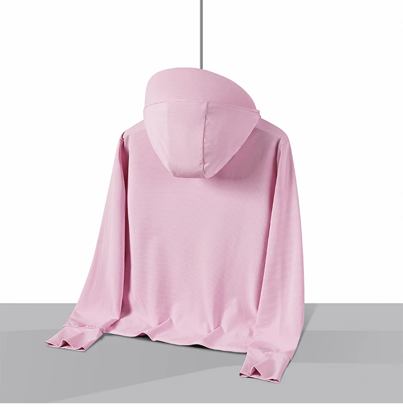  Sommer Dünne Paar Sport Freizeit Sonnenschutz Kleidung Komfortable Hohe Qualität Eis Seide Atmungsaktive Outdoor UV Schutz Mantel – Detail 15