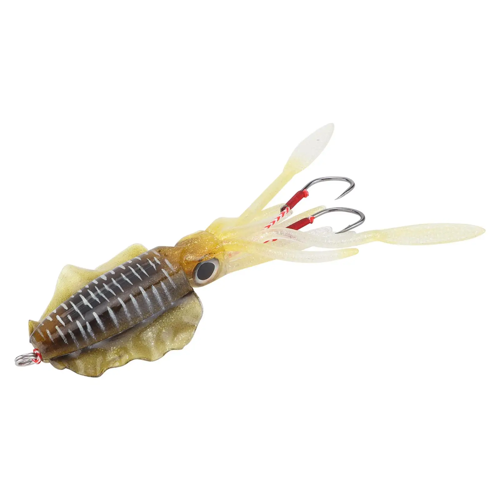 

Dark Luminous Octopus Squid for fishing Lure - Bite Resistant, Simulated Design