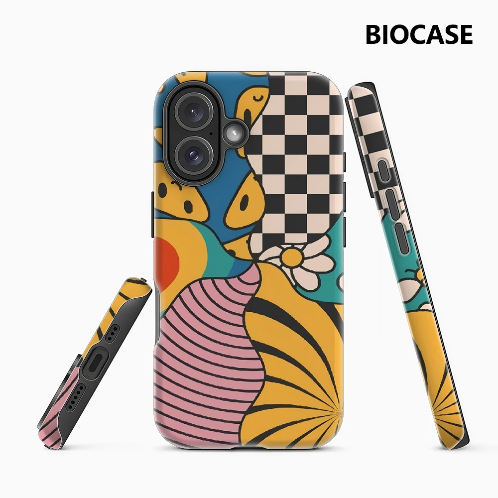 Creative Collage IPhone 17 Must-Haves Handyhülle für IPhone 17 16 15 14 13 12 11 Pro Max Plus Doppelschichtige Rückseite
