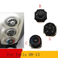 For Yaris 08-13  Air Conditioning Switch Control AC Wind Speed Adjustment Cold, Warm, Heating, and Cooling Switch Button