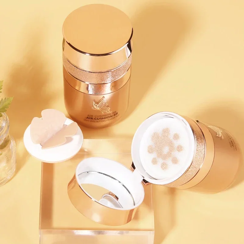 Air Cushion CC Cream Moisturizing Foundation คอนซีลเลอร์ยาวนานกันน้ํากระจ่างใส BB ครีมแยกฐานแต่งหน้าเครื่องสําอาง