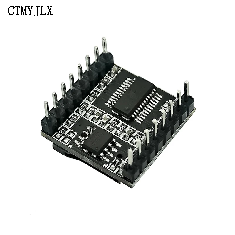 DFPlayer-Mini Módulo MP3 Player, Cartão Micro SD, U-Disk IO, Porta Serial, AD, Voice Decoder Board para Arduino, DIY Eletrônico, 10Pcs