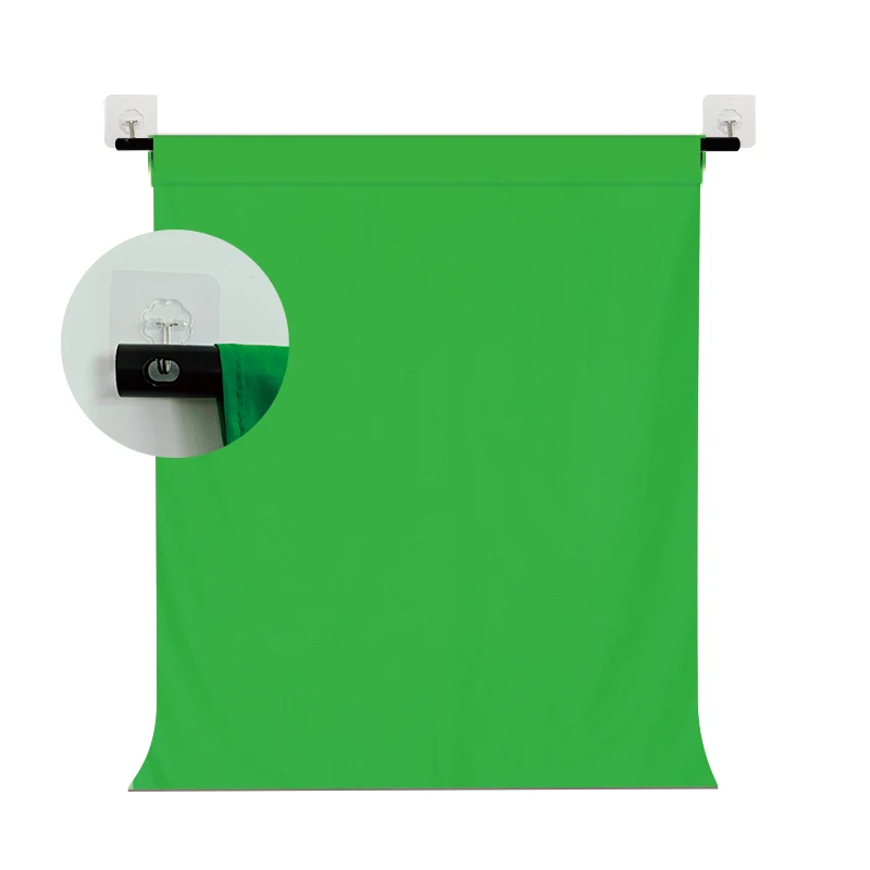 T-Shape Backdrop Stand Kit with Background Cloth Video Chroma Key Green Screen Frame Stand For Photography Photo Studio Props