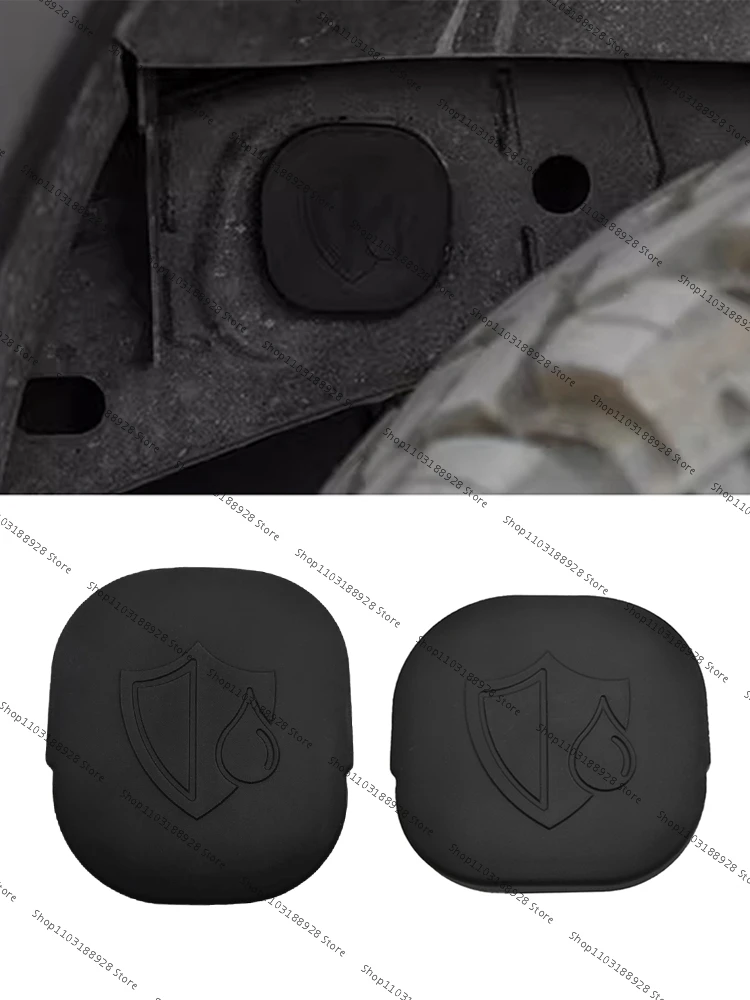 For Ford Ranger T9 2022- 2024 Rear Frame Beam Sealing Sandproof Cover Chassis Rear Axle Rubber Protective Cover Accessories