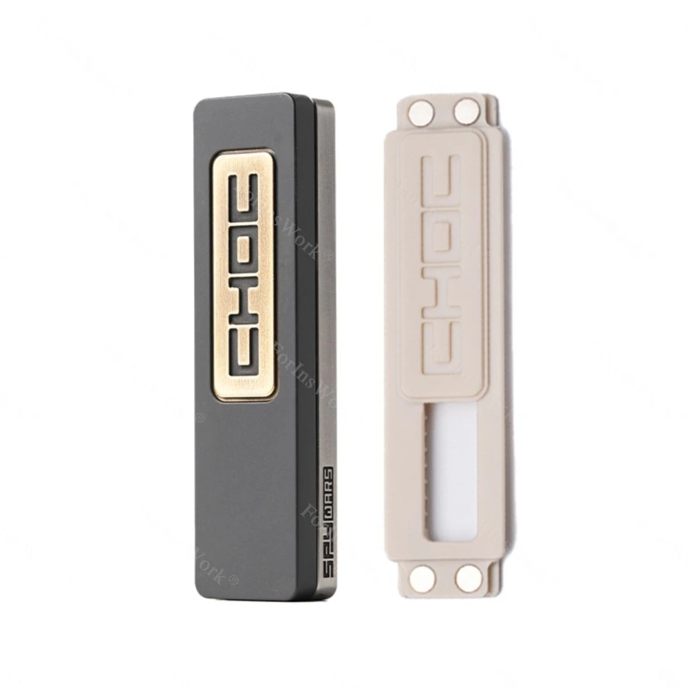 LAUTIE PEEK Choc Mechanische Push Slider SpyWars Serie Antistress Speelgoed Metalen Slider Fidget