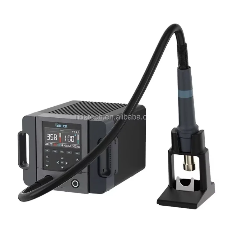 

Newest QUICK 861PRO Smart Soldering Desoldering Station Hot Air Soldering Station