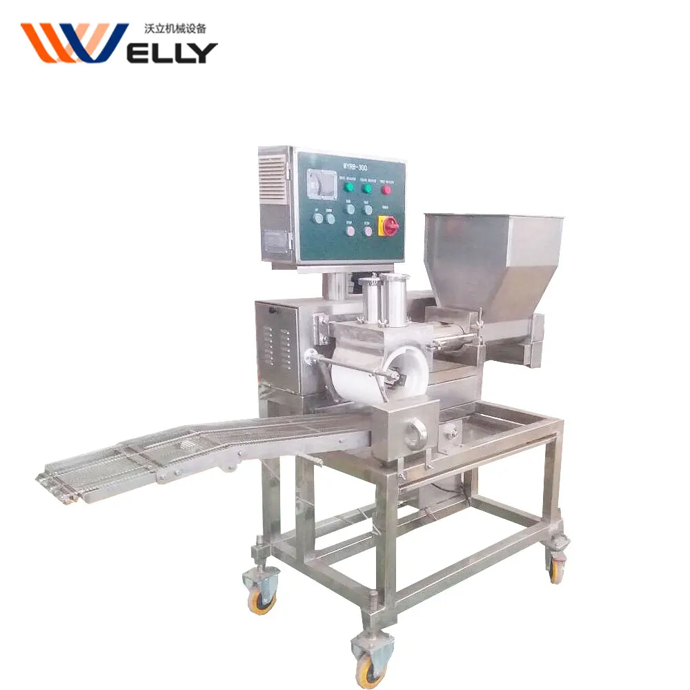 High Speed Meat Patty Former Making Chicken Nugget Moulding Hamburger Patty Burger Pressing Machine For Food Manufacturer