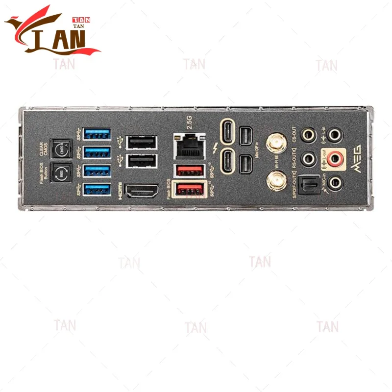 For MEG Z590 ACE Motherboard 128GB M.2 HDMI LGA 1200 DDR4 ATX Z590 Mainboard 100% Tested Fully Work TAN