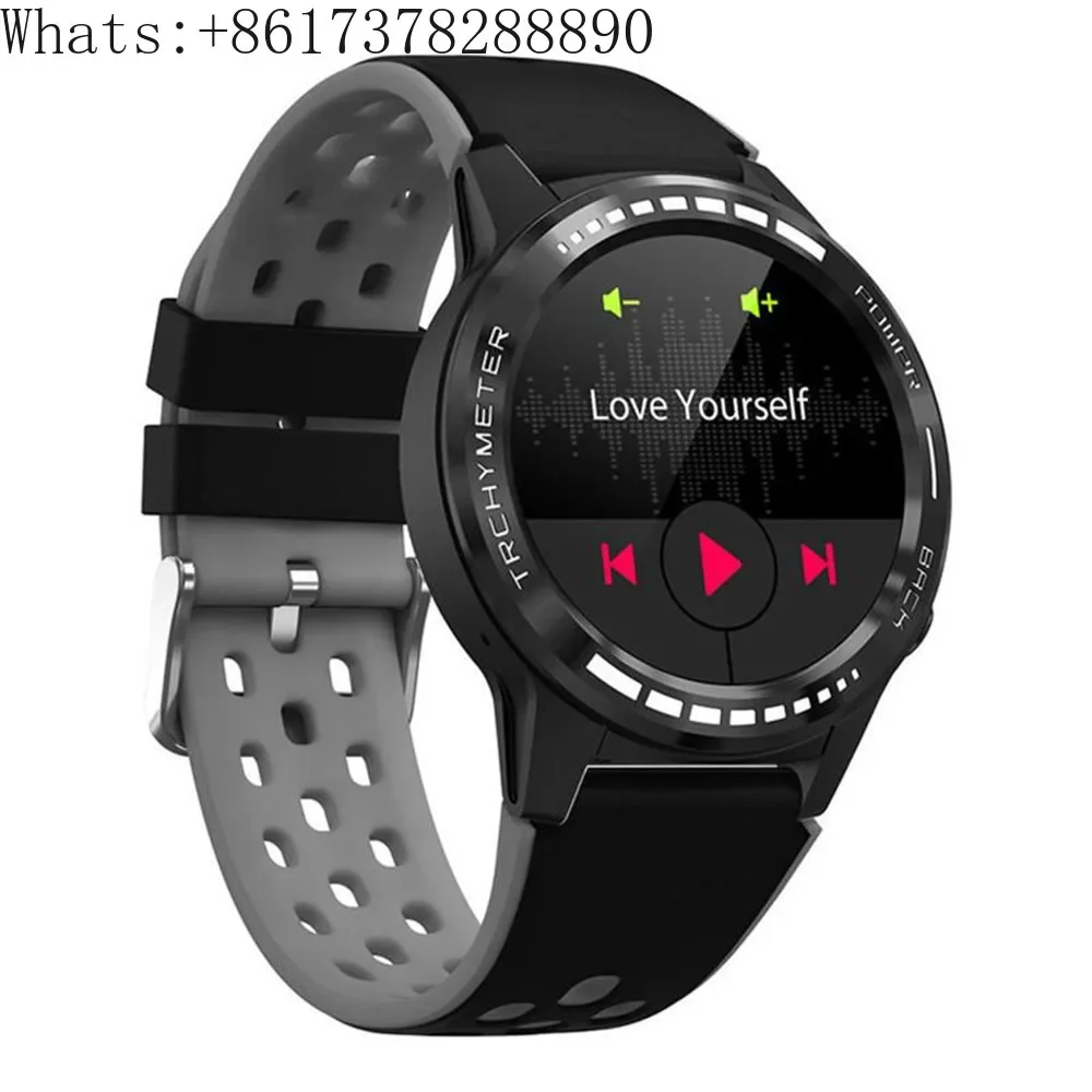 

GPS smart watch fitness tracker full screen IP67 waterproof smartwatch heart rate remote control for mobile phone bluetooth call