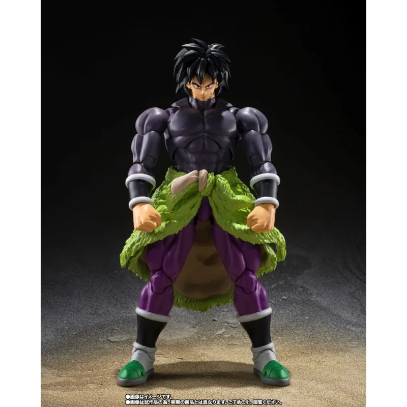 Bandai Original S.H.Figuarts Dragon Ball Super Anime Figure SUPER HERO Broli Action Figure Toys Gift Collectible Model Ornament