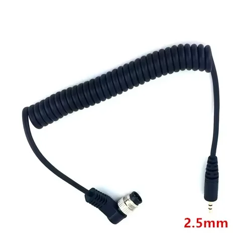 2.5mm/3.5mm Remote Shutter Release Cable Connecting Cord for Nikon D850 D810 D700 D800 D300S D300 D4 D3X D2 As 1N N1 DC0 Cable B