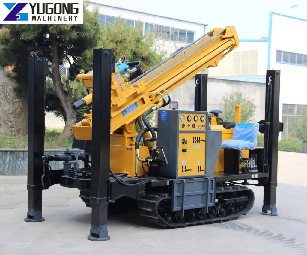 YG 100-200m Tractor Mounted Deep Borehole DTH Core Water Well Drilling Rig Machine