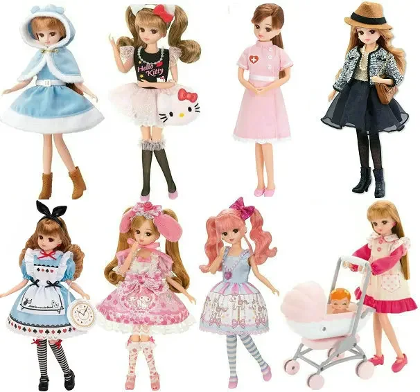 

the clothes for Blythe 6 Points Azone Rieger LICCA Doll Clothing 6 Points Baby Clothes gift for girl no doll