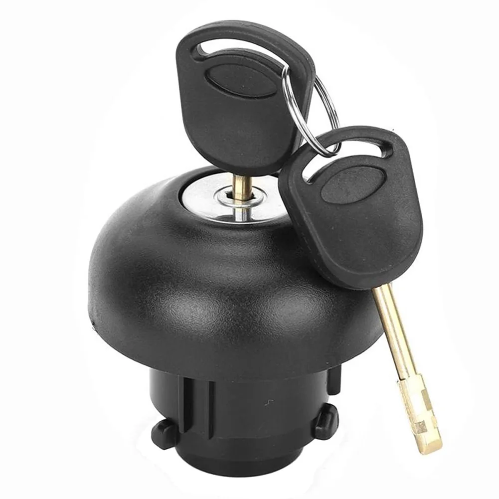 

Fuel Tank Cap Lock Cover with Key Set for Ford Transit MK7 2006 to 2018 9C119K163AA Metal Filler Neck Cover Replacement
