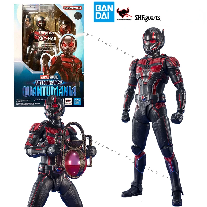 In Stock Bandai Namco S.H.Figuarts Ant-Man & Wasp Quantumania Ant-Man Marvel Original Action Figure Model Toy gift Collection