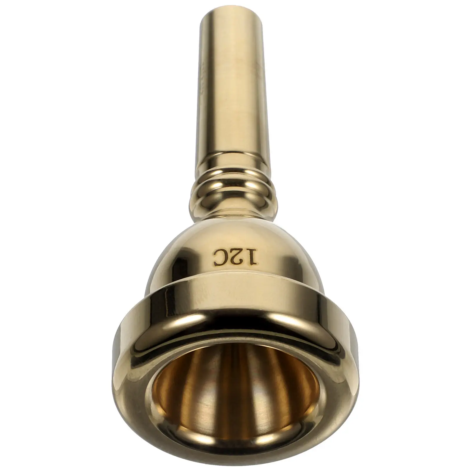 Boquilla de Trombón Metálica Resistente, Trombón Alto 12C, Sonido Superior, Piezas de Instrumentos Musicales, Tuba, Trompa Francesa, Universal
