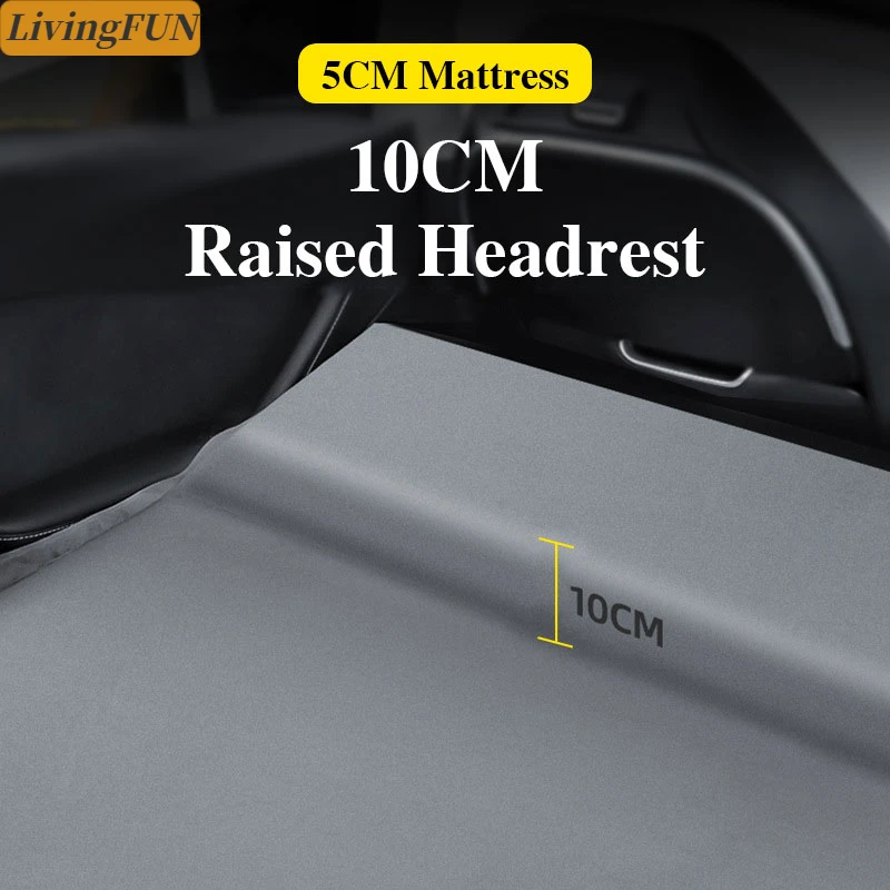 No Inflatable Car Mattress For Tesla Mode Y Car Multifunctional Car Inflatable Bed Car Accessories Inflatable Bed Travel Goods