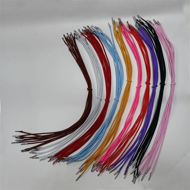 

100 pcs Elastic Cord For Diy Mask Making Stretch String Soft Elastic Ropes For Hats Party Crafts Multifunctional Durable Strap
