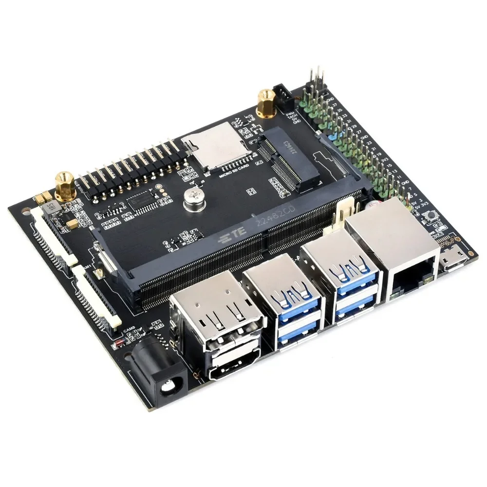 AI Development Board Compatible with Jetson Nano Developer Kit(B01)for Binocular Parallax Ranging/Face Recognition/Recording VR