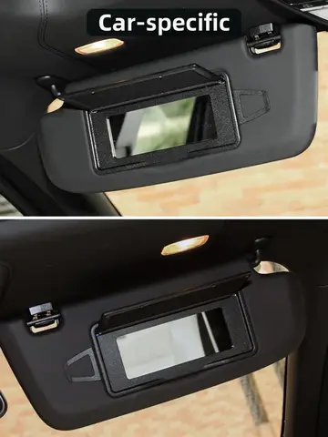 W221 Car Sun Shade Visor Makeup Cosmetic Mirror Cover For Mercedes Benz S Class W221 2008-2012 S300 S350 S500 2218104117
