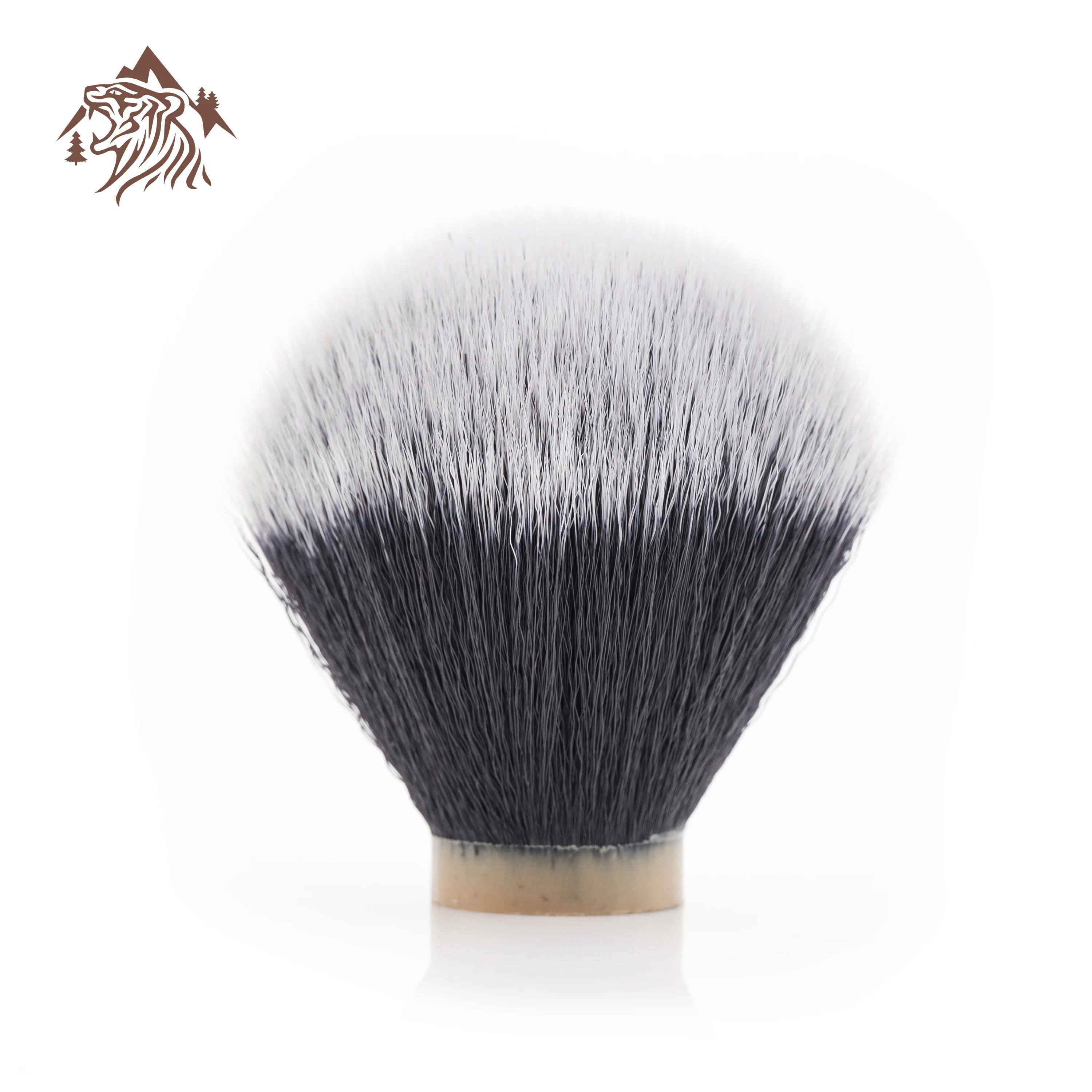 OUMO BRUSH- Tuxedo thick hair synthetic hair shaving brush knots