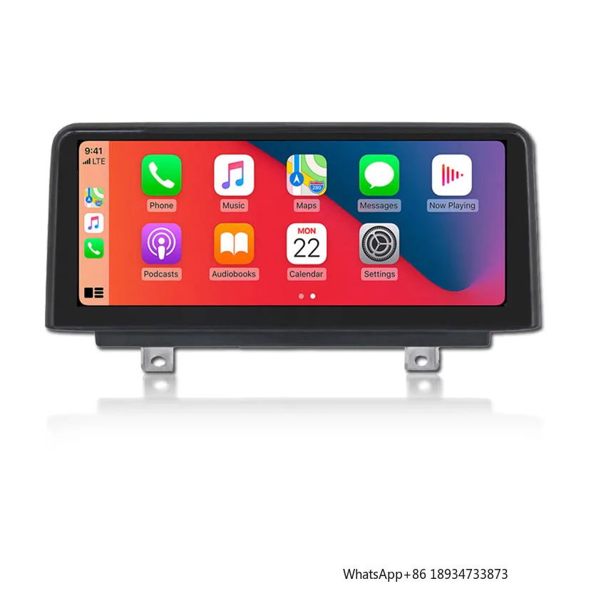 

10,25-дюймовый сенсорный экран Android 13, автомобильный радиоприемник Carplay GPS DSP для BMW F30 F31 F33 F34 F36, разрешение 1920*720p