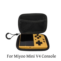 Portable Miyoo Mini V4 Game Console Case Handheld Games Player Miyoo Mini Cases Protect Bag Cover Shell Cases Storage Bags Gift