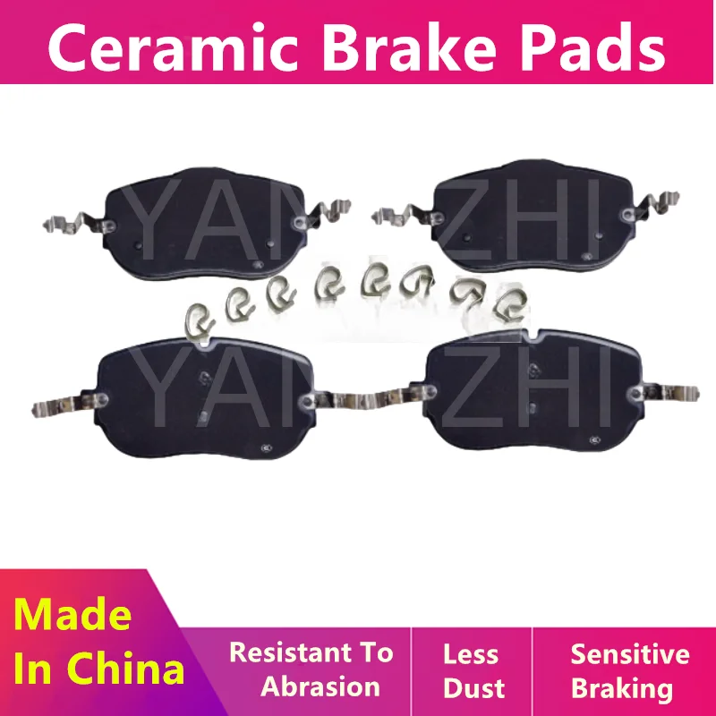 Front Brake Pads-59118 For Mercedes-Benz W206 S206 C200 C220 C300/Auto Parts 0004200004 0004200104 0004203103 0004203203