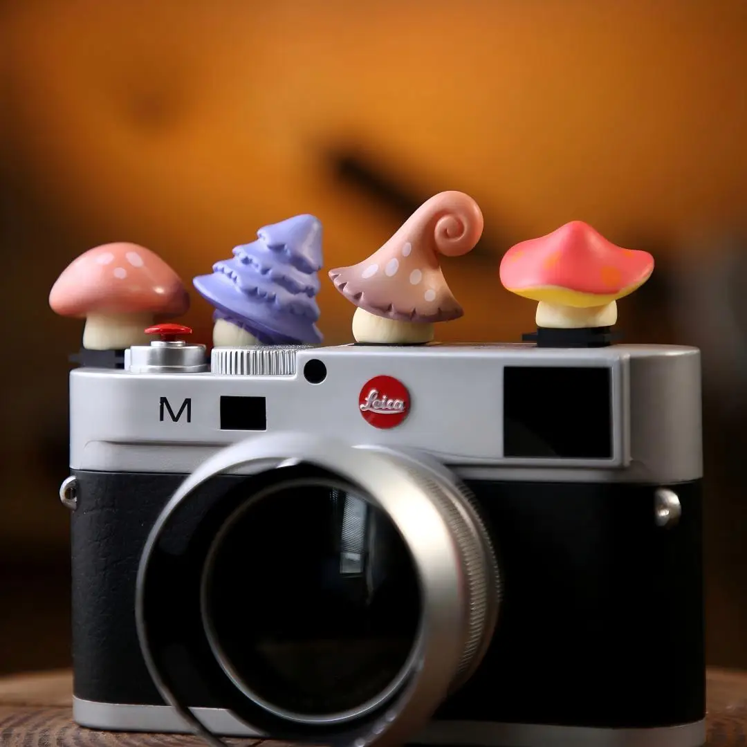 Cute Mushroom Series Hot Shoe Cover for Leica Q2 Fuji X100V X-T5 Sony ZV-1 Canon EOS R5 Nikon Z5 Camera Accessories view 5