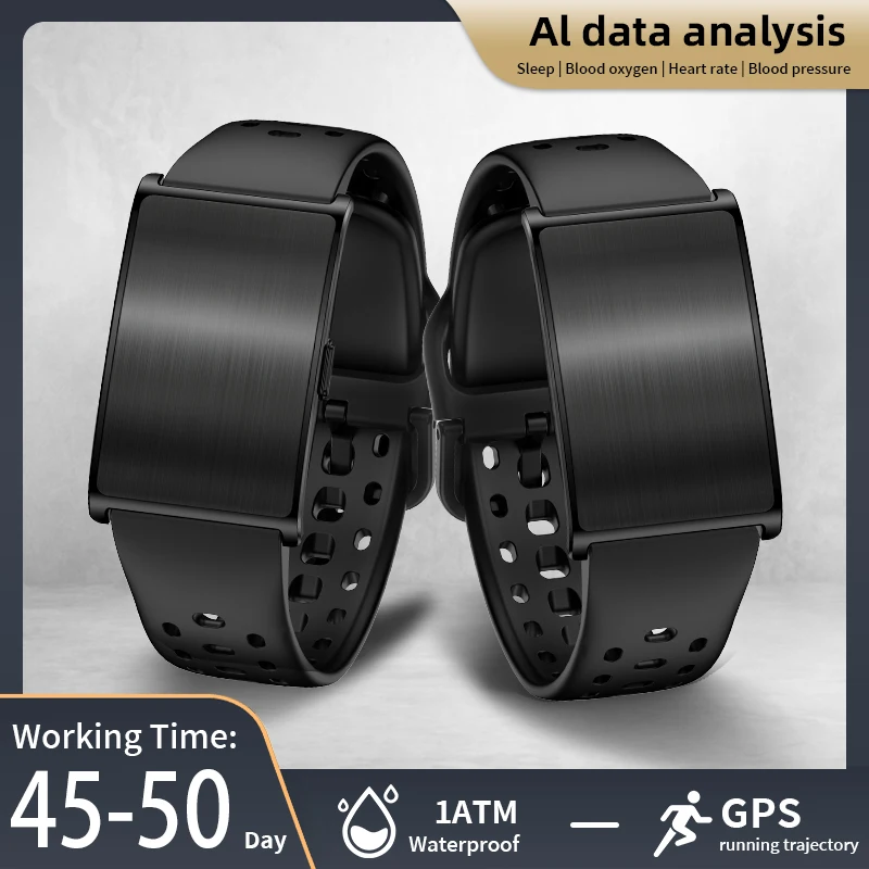 

LIGE No Screen Smart Wristband Sports Fitness Tracker 2025 Ultralight Smart Bracelet Heart Rate Monitor Pedometer Smartwatch