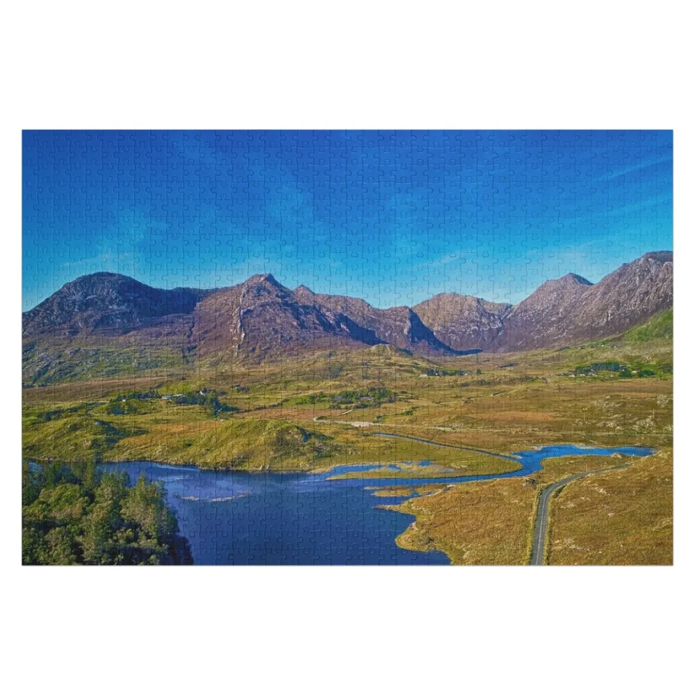 

Twelve Bens Mountains, Connemara, Ireland Jigsaw Puzzle Jigsaw For Kids Personalized Gift Married Puzzle