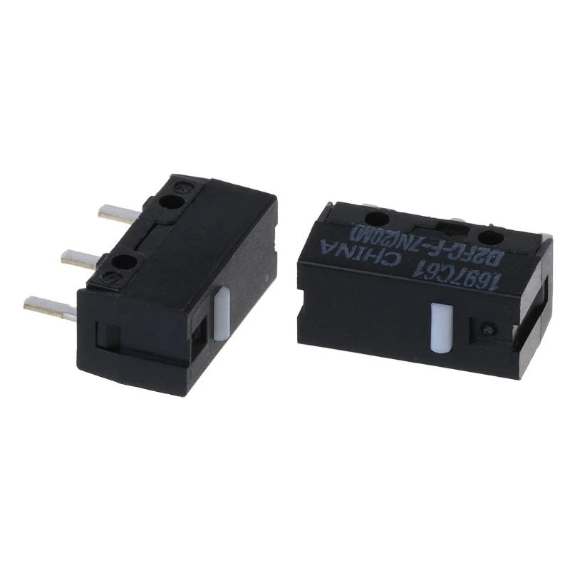 Y51A 2pcs/Set Original for Mouse Switches Microswitch Switch 20 Million Life D2FC-F-7N for for